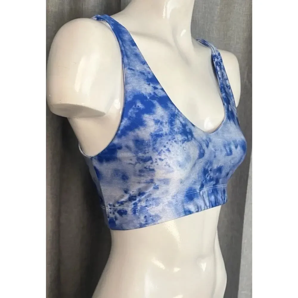 Goldsheep Sports Bra Size Small Blue Workout Running
